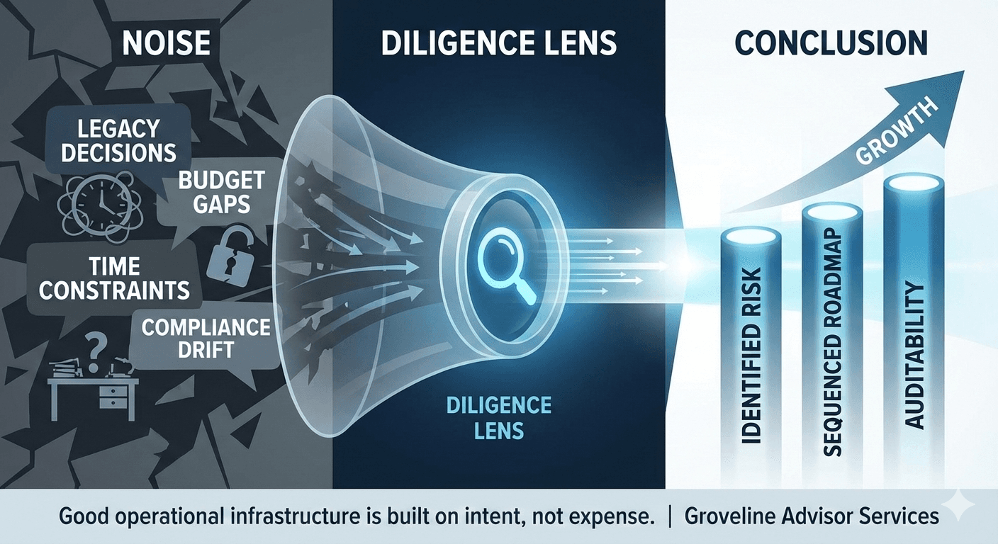 Good operational infrastructure is built on intent, not expense